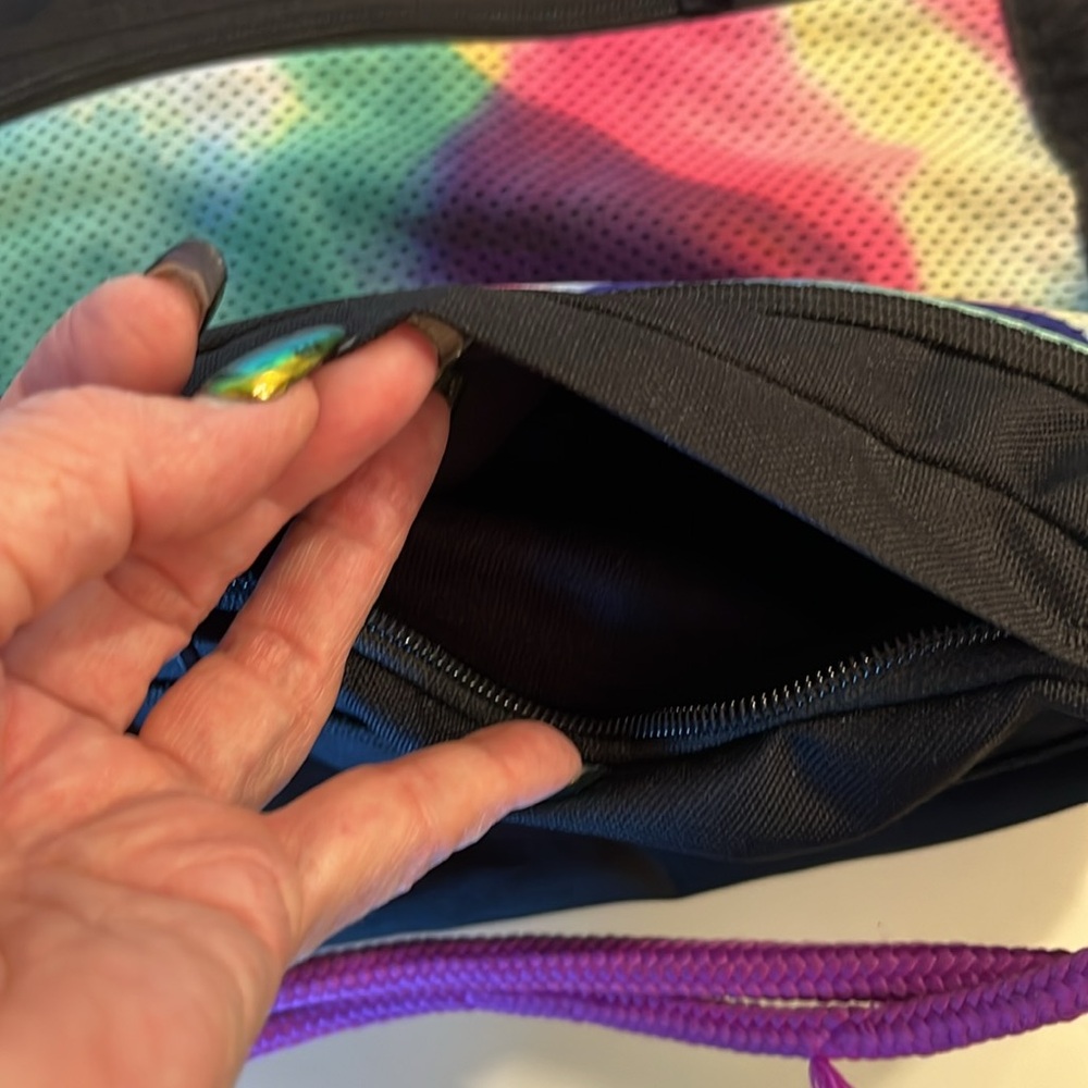 Adidas tie-dyed backpack computer bag - Picture 5 of 11